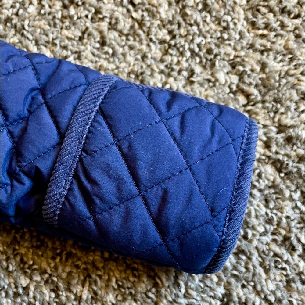 Ralph Lauren Infant Baby Boy Navy Blue Snowsuit Winter Bunting 6M Fleece-Lined - Picture 7 of 9